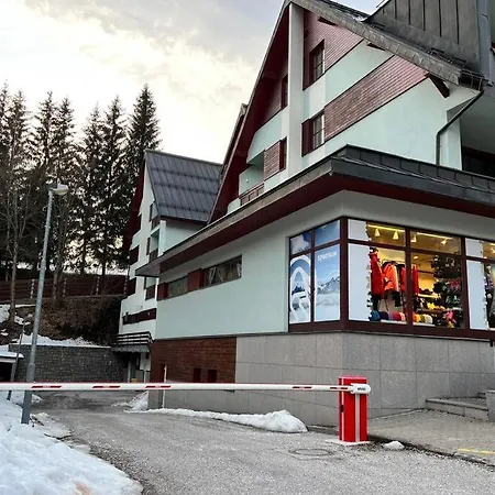 Bílé Labe V Centru Města špindlerův Mlýn *